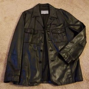 Men's Leather jacket L